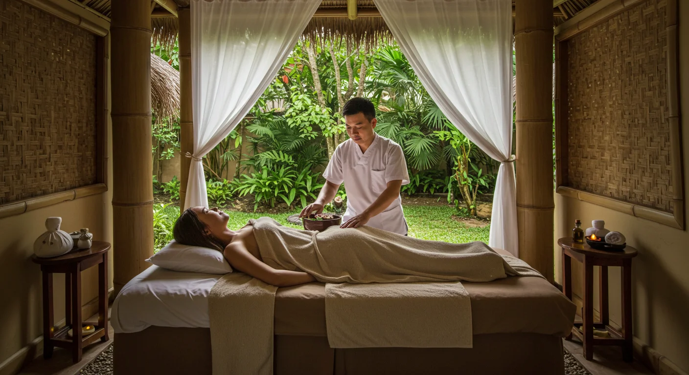 Vietnamese massage pressure point technique