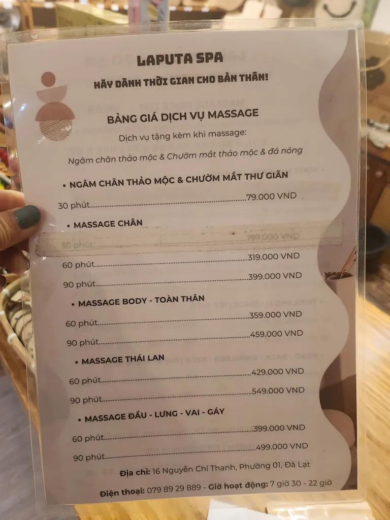 Laputa Spa 3/2 - Foot & Body Massage 마사지 Da Lat - Photo 1